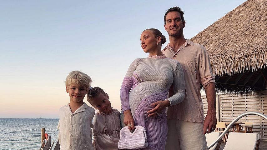 Kurz vor der Geburt: Tammy Hembrow genießt Familienurlaub