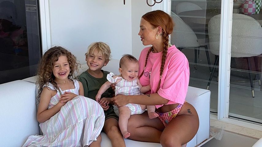 Tammy Hembrow und ihre drei Kinder