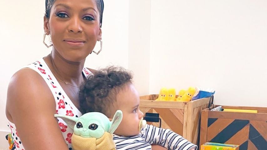 "Es ist wahr": Tamron Hall weinte, weil sie einen Sohn bekam