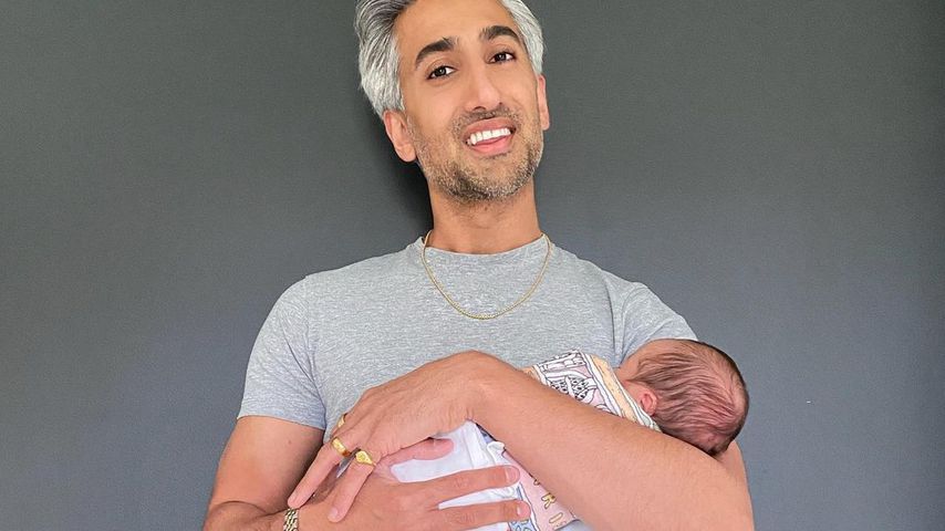 Tan France und sein Baby Isamail im Juli 2021