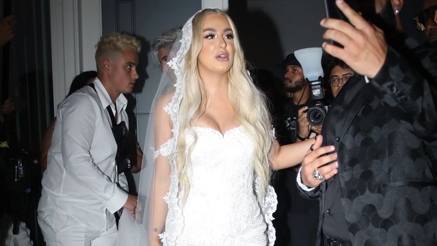 Tana Mongeau an ihrem Hochzeitstag