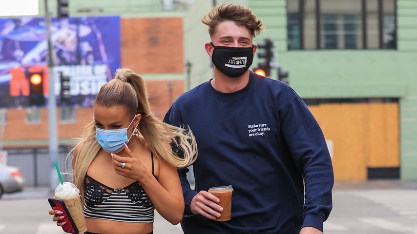 Tana Mongeau und Harry Jowsey im Januar 2021