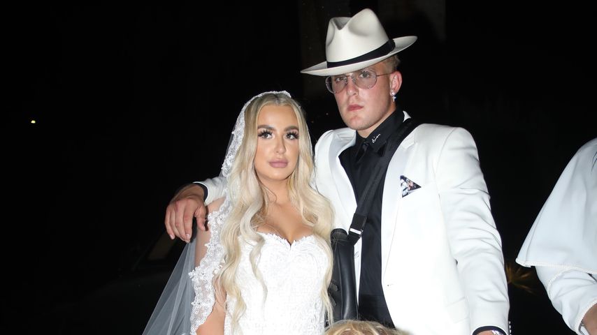 Tana Mongeau und Jake Paul an ihrem Hochzeitstag