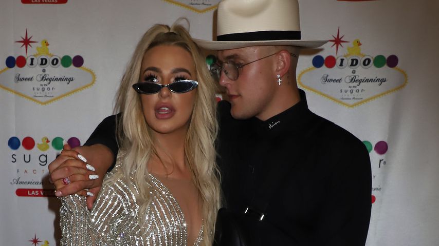 Tana und Jake Paul am Tag ihrer Hochzeit in Las Vegas