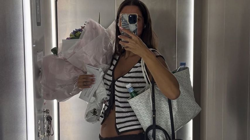 Tanja Makarić zeigt ihren Babybauch, August 2025