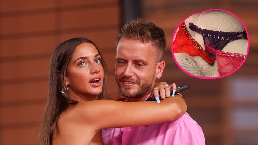 Spicy: Tanja Makarić trägt Tangas mit Julian Claßens Namen!