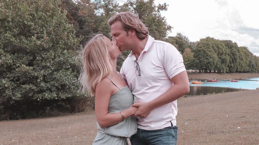 Tanja Szewczenko mit ihrem Mann Norman