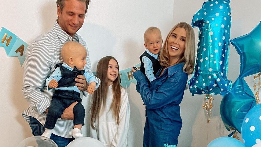 Tanja Szewczenkos Twins feiern ihren ersten Geburtstag!