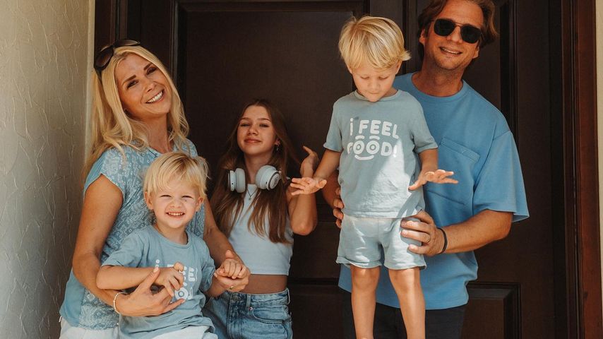 Wow! So groß sind Tanja Szewczenkos Zwillinge Luis und Leo