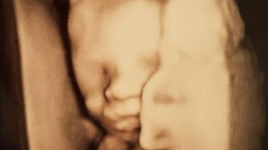 Tanja Szewczenkos 3D-Ultraschall ihres ungeborenen Babys