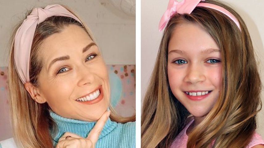 Wow! So ähnlich sehen sich Tanja Szewczenko und Tochter Jona