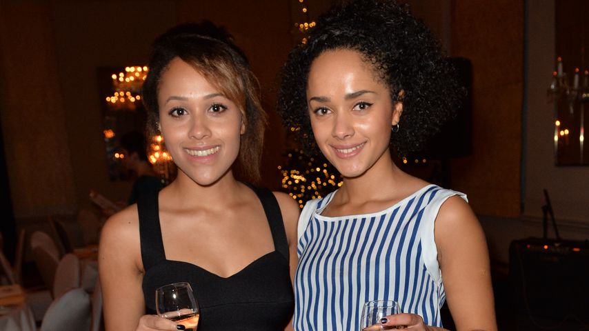 Tanya Fear und Karla Crome im Bloomsbury Hotel in London, 2013