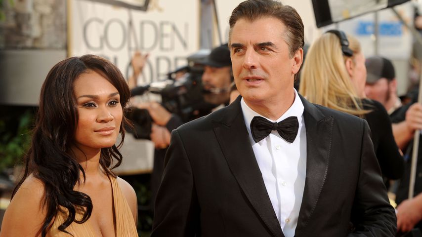 Tara Wilson und Chris Noth bei den Golden Globes 2011
