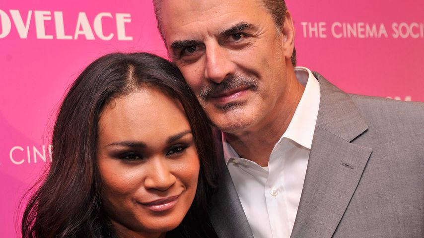 Tara Wilson und Chris Noth in New York City, 2013