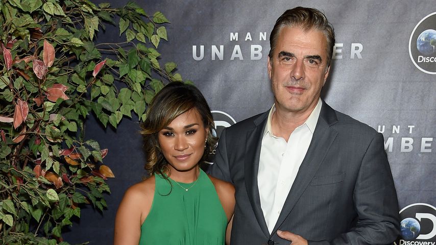 Tara Wilson mit ihrem Ehemann Chris Noth im Juli 2017 in New York City