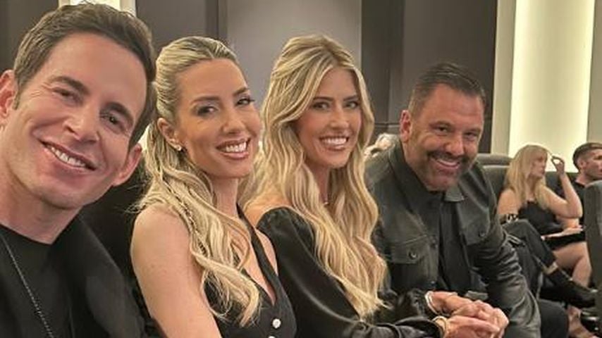 Christina Haack und ihr neuer Freund posieren mit ihrem Ex