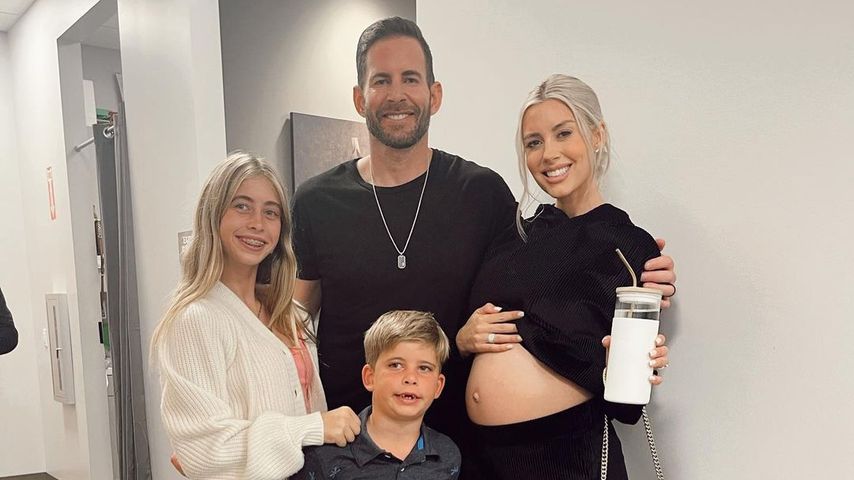 Tarek El Moussa, Heather Rae El Moussa mit Tareks Kindern Taylor und Brayden