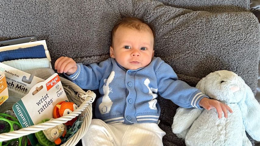 Tarek El Moussas und Heather Rae Youngs Sohn Tristan im April 2023