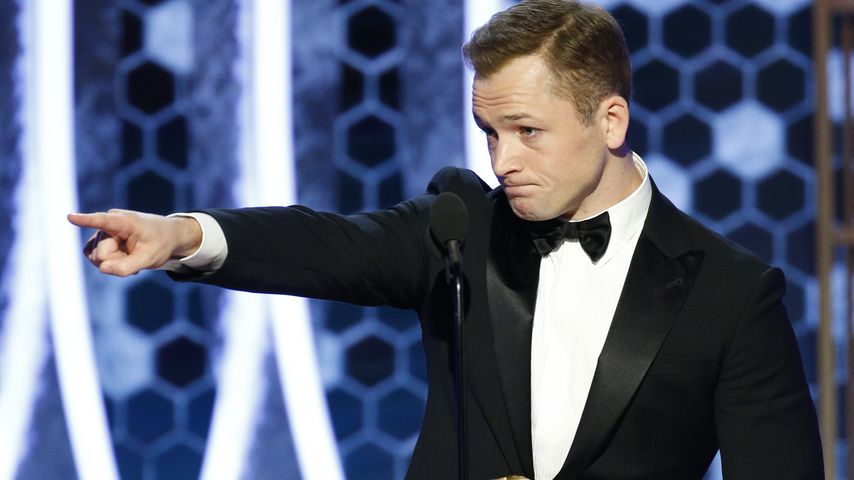 Taron Egerton bei der Golden-Globes-Verleihung 2020