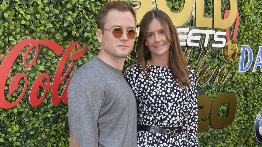 Taron Egerton und Emily Thomas bei den Gold Meets Golden