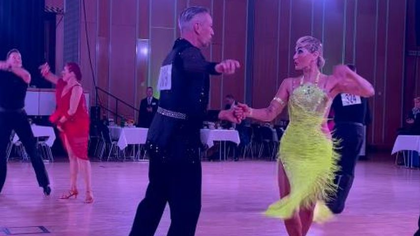 Tatjana Lusin und ihr Tanzpartner Olaf