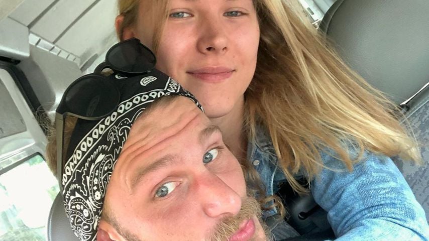 Mit wem kuschelt "Germany's next Topmodel"-Tatjana denn da?