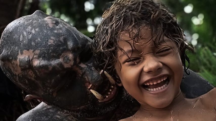 Tattoo-Freak Rico Ledesma mit seiner Tochter