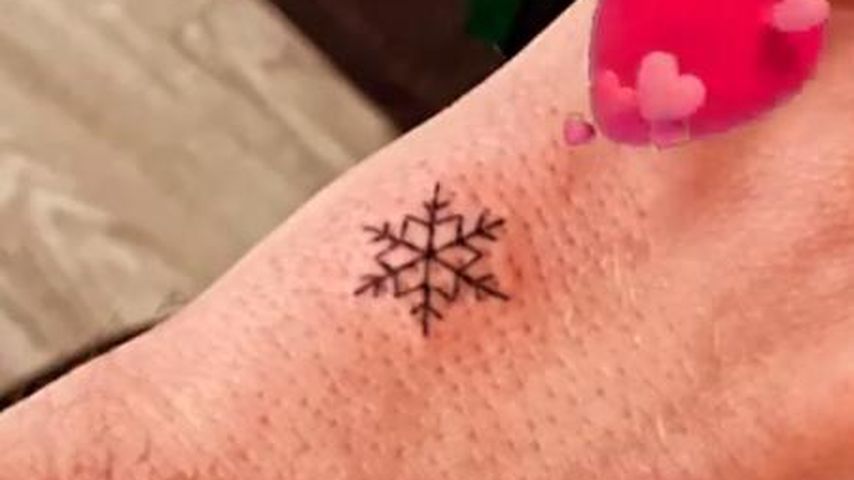 Jimi Blue Ochsenknechts Schneeflocken-Tattoo