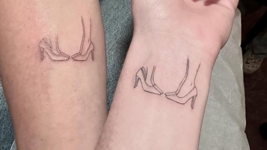 Tattoos von Brooke Shields und ihrer Tochter