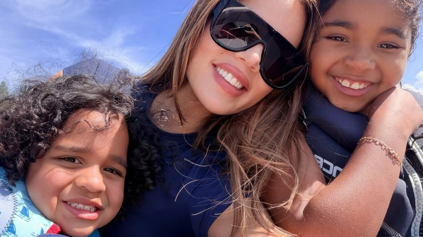 Khloé zeigt seltene Urlaubsmomente mit den Kardashian-Kids
