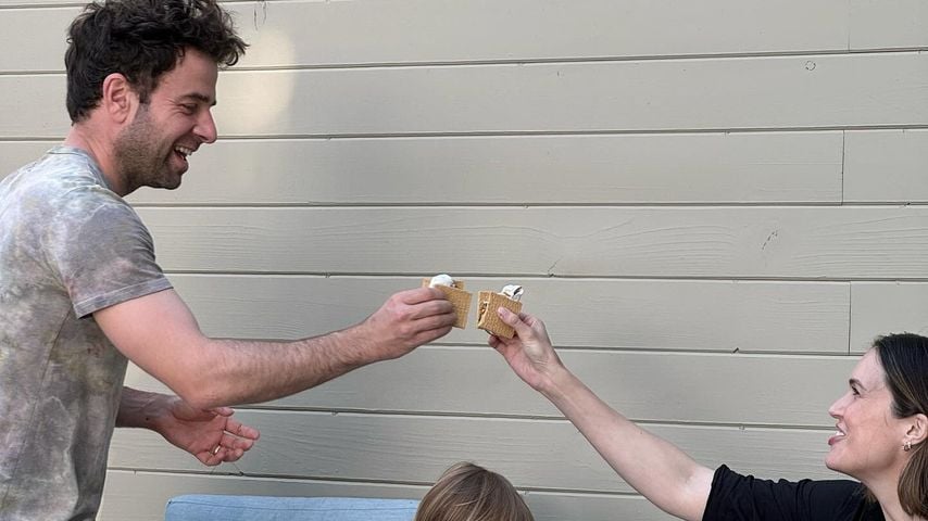 Taylor Goldmith, Mandy Moore und ihre beiden Kinder im Juni 2024