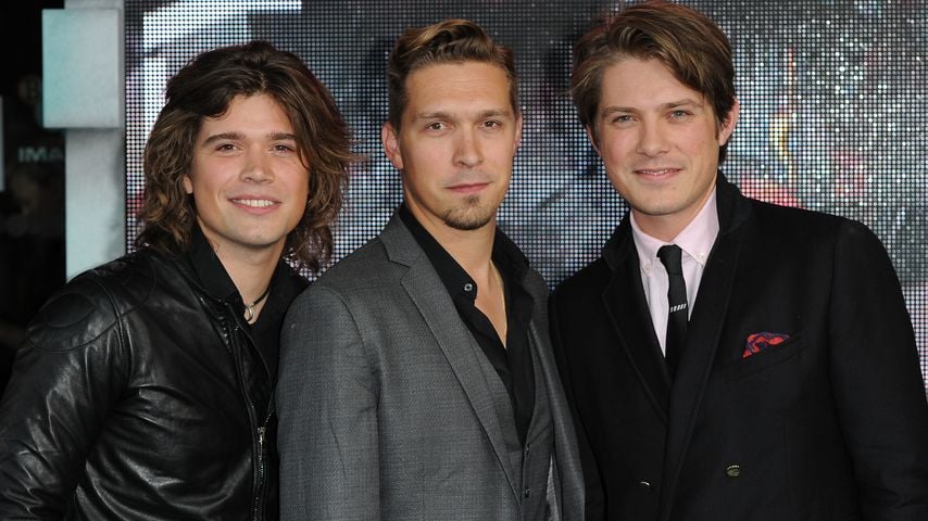 Taylor Hanson, Isaac Hanson and Zac Hanson bei einem Event in London