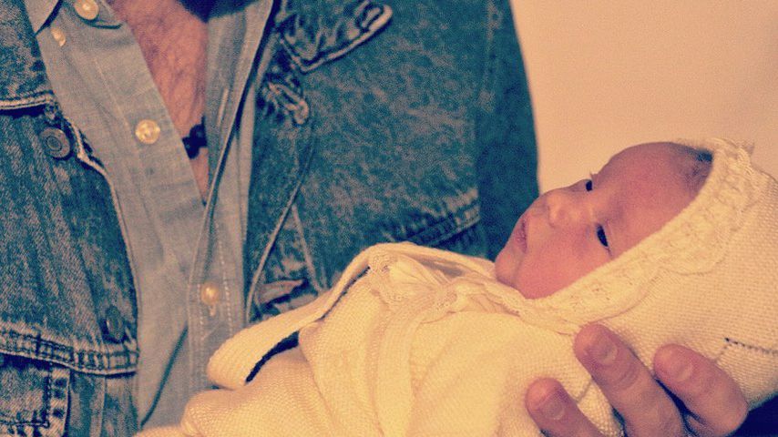 Taylor Hanson mit seiner Tochter