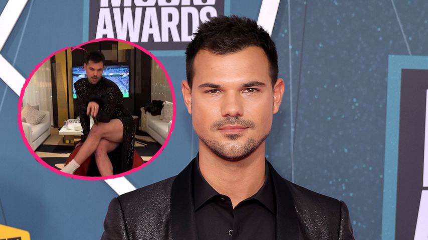 Im Kleid seiner Frau! Taylor Lautner postet witziges Video