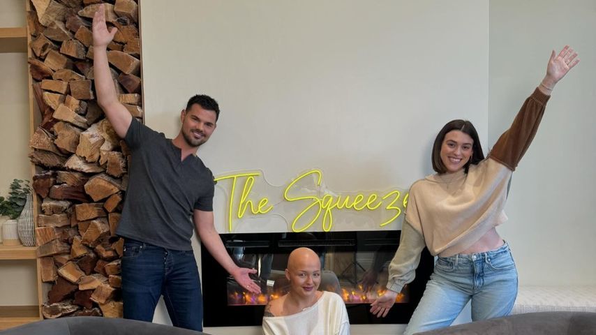 Schauspieler Taylor Lautner, Influencerin Madison Baloy und Tay Lautner