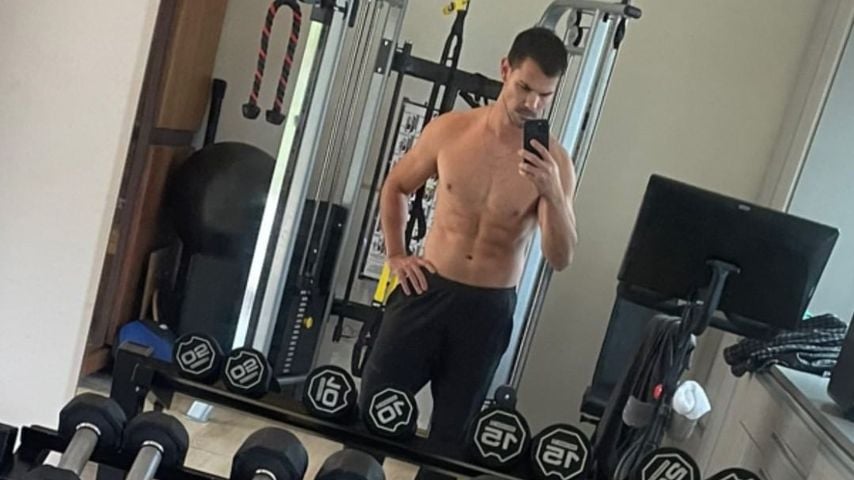 Taylor Lautner im Januar 2022