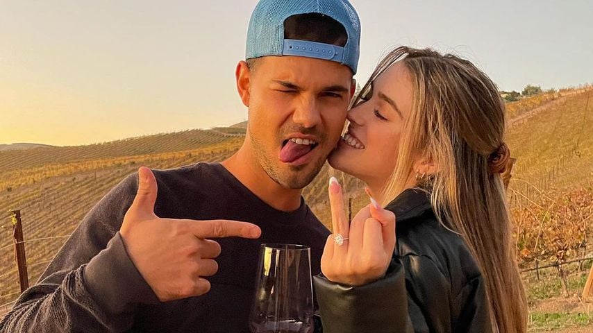 XXL-Klunker: Taylor Lautners Verlobte zeigt ihren Ring