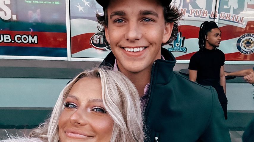 TikTok-Star Taylor Rousseau Grigg und ihr Ehemann im Mai 2018