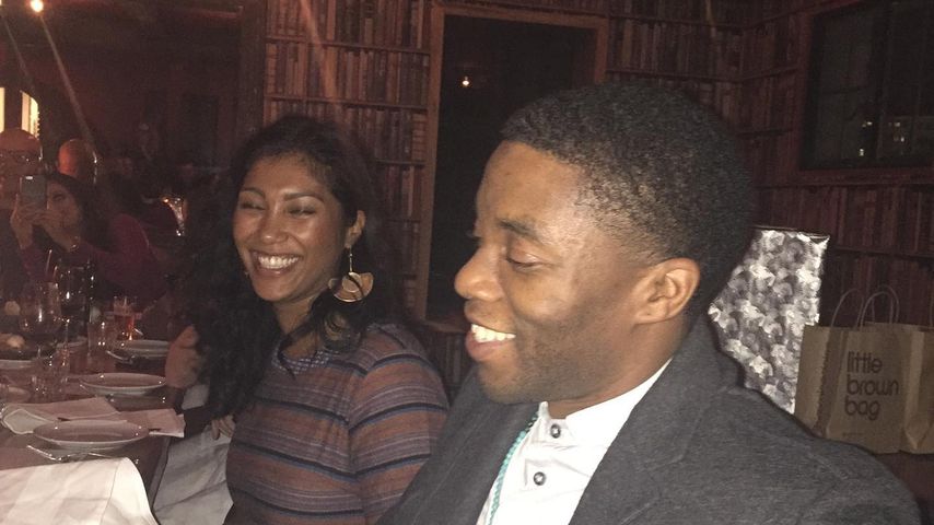 Taylor Simone Ledward und Chadwick Boseman