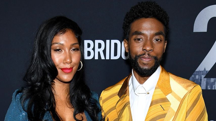 Taylor Simone Ledward und Chadwick Boseman