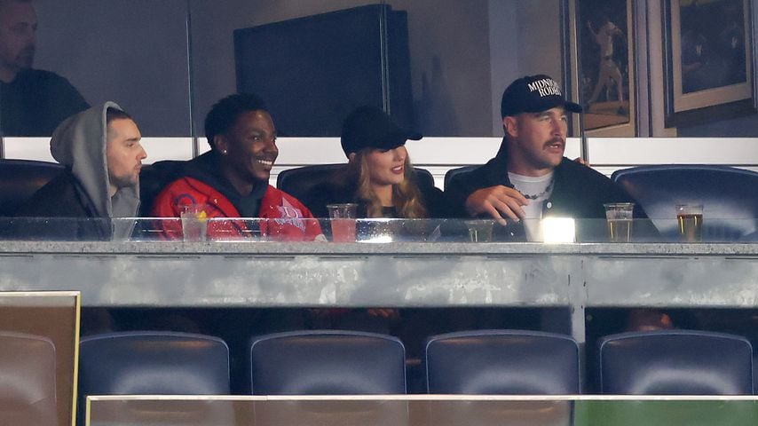 Taylor Swift and Travis Kelce im Oktober 2024