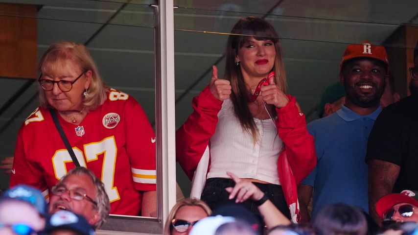 Taylor Swift beim Spiel von Travis Kelce