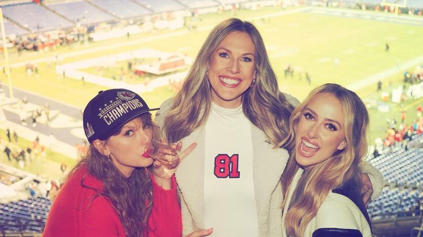 Taylor Swift, Lyndsay Bell und Brittany Mahomes, Januar 2024