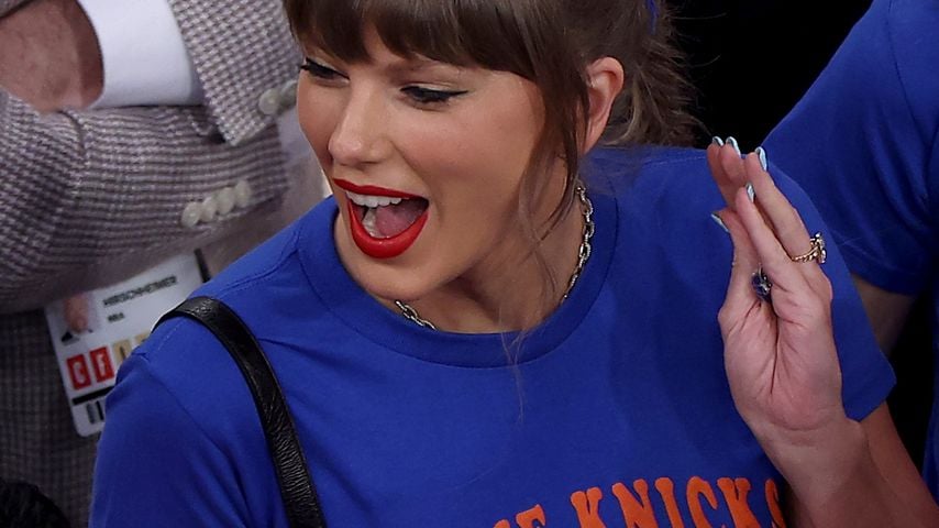 Taylor Swift bei Spiel 4 der NBA Finals 2026 im Madison Square Garden