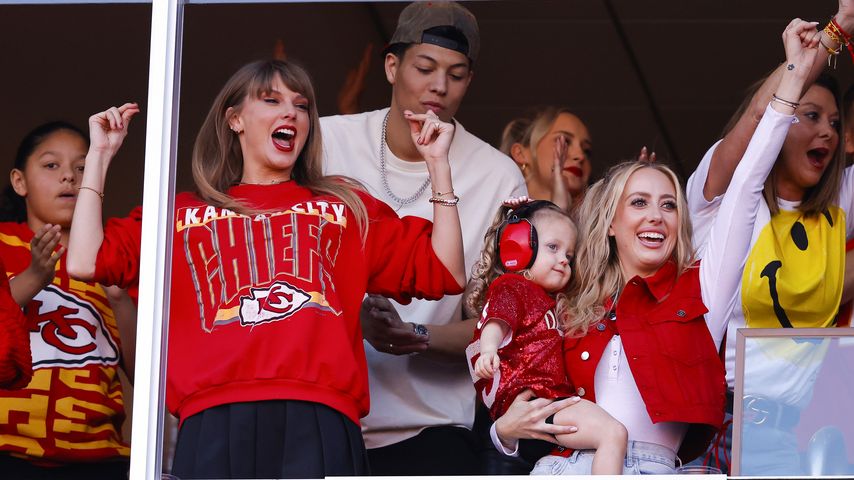 Taylor Swift bei einem Footballspiel in Kansas