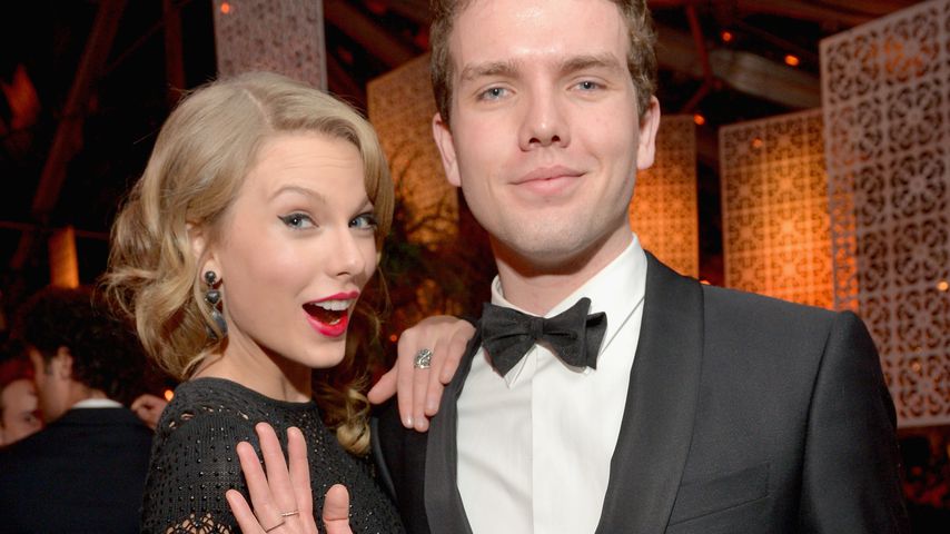 Taylor Swift mit ihrem Bruder Austin, Januar 2014