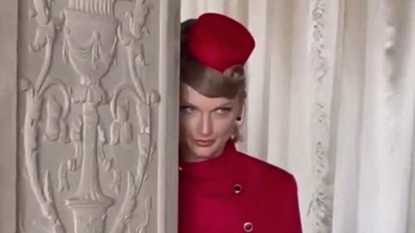 Teuflisches Grinsen: Taylor Swift crasht in Video Hochzeit
