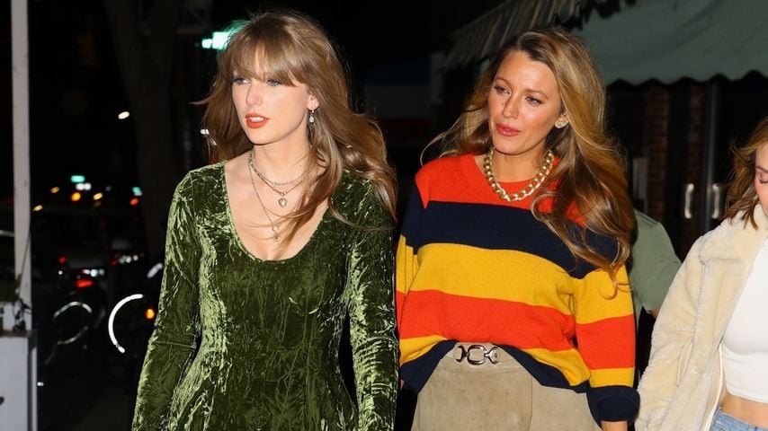 Taylor Swift und Blake Lively im Januar 2024