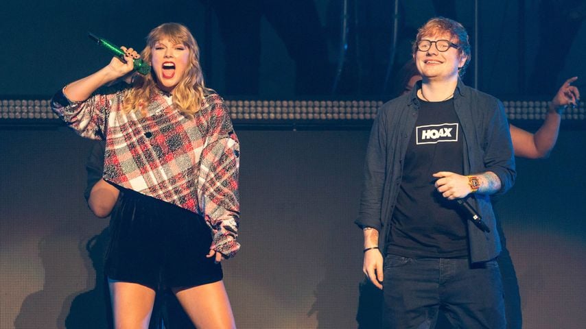 Taylor Swift deutet Hochzeitsauftritt von Ed Sheeran an