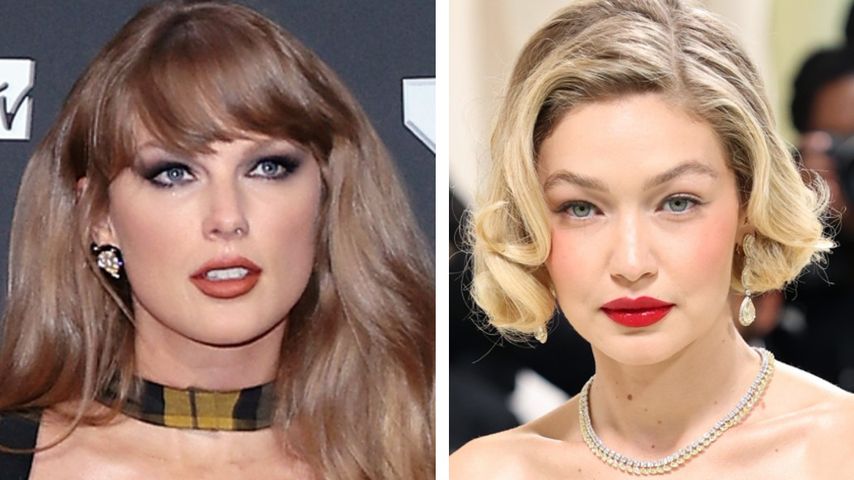 Collage: Taylor Swift und Gigi Hadid